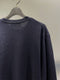 MAISON MILL / CRASHED CREW NECK SWEATER / NAVY