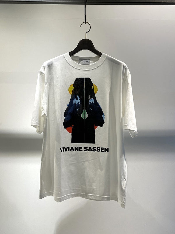 RAINMAKER × VIVIANE SASSEN /  T-SHIRT / WHITE