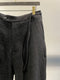 MARC POINT / EVER GREEN CUT PANTS / BLACK