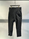 MARC POINT / LOW CROTCH DENIM PANTS / USED BLACK